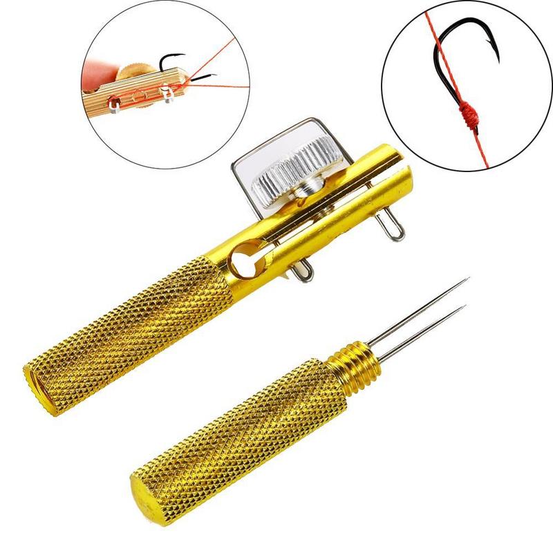 Fishing Hook Stainless Steel - أداة ربط خطافات الصيد المعدنية بالكامل،
