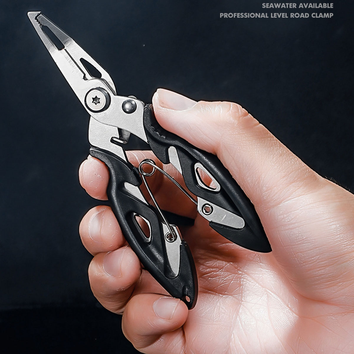 كماشة صيد متعددة الوظائف من ال - مراجعة Fishing Hook Sharpener وسعره